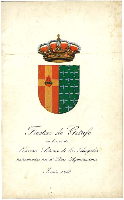 Fiestas patronales en honor a Nuestra Señora de los Ángeles 1968 Getafe